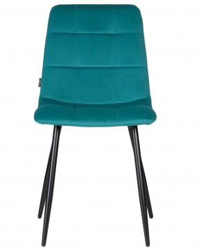 Стул обеденный DOBRIN CHILLY, Морской волны Holland 56, основание черное в Когалыме - kogalym.ok-mebel.com | фото 6
