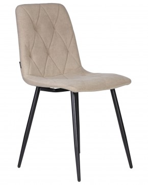 Стул обеденный DOBRIN CHILLY ROMBO, Капучино Simple 05, основание черное в Когалыме - kogalym.ok-mebel.com | фото 2
