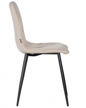 Стул обеденный DOBRIN CHILLY ROMBO, Капучино Simple 05, основание черное в Когалыме - kogalym.ok-mebel.com | фото 3