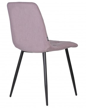 Стул обеденный DOBRIN CHILLY ROMBO, Лавандовый Simple 48, основание черное в Когалыме - kogalym.ok-mebel.com | фото 4