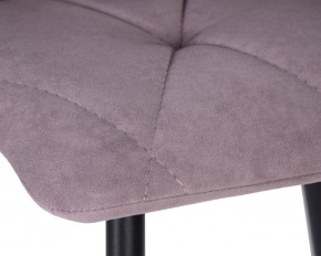 Стул обеденный DOBRIN CHILLY ROMBO, Лавандовый Simple 48, основание черное в Когалыме - kogalym.ok-mebel.com | фото 7