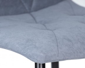 Стул обеденный DOBRIN CHILLY ROMBO, Серо-голубой Simple 26, основание черное в Когалыме - kogalym.ok-mebel.com | фото 9