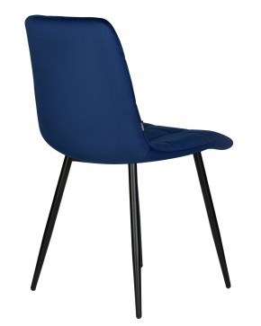 Стул обеденный DOBRIN CHILLY, Темно-синий Holland 60, основание черное в Когалыме - kogalym.ok-mebel.com | фото 4