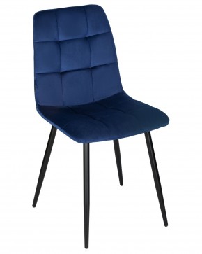 Стул обеденный DOBRIN CHILLY, Темно-синий Holland 60, основание черное в Когалыме - kogalym.ok-mebel.com | фото 7