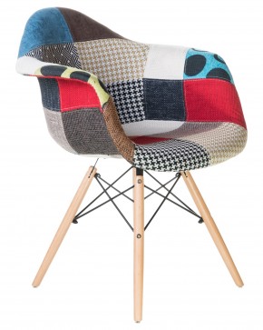Стул обеденный DOBRIN DAW PATCHWORK, цвет сиденья мозаика в Когалыме - kogalym.ok-mebel.com | фото 2