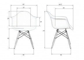 Стул обеденный DOBRIN DAW PATCHWORK, цвет сиденья мозаика в Когалыме - kogalym.ok-mebel.com | фото 9