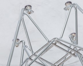 Стул обеденный DOBRIN DSR CASPER, ножки хром, цвет прозрачный в Когалыме - kogalym.ok-mebel.com | фото 10