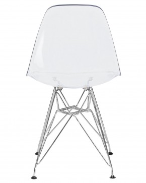 Стул обеденный DOBRIN DSR CASPER, ножки хром, цвет прозрачный в Когалыме - kogalym.ok-mebel.com | фото 5