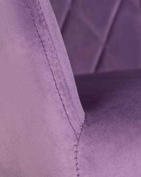 Стул обеденный DOBRIN ROBERT, черные матовые ножки, велюр V108-45 Темно-фиолетовый в Когалыме - kogalym.ok-mebel.com | фото 7