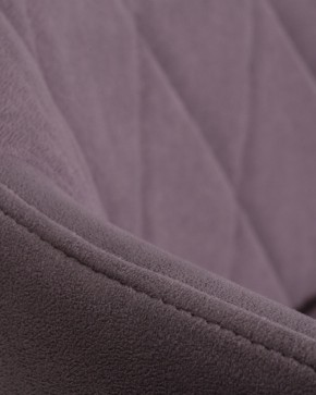 Стул обеденный DOBRIN ROBY, ЭМАЛЬ ЧЕРНЫЙ МУАР велюр Catania Lavender в Когалыме - kogalym.ok-mebel.com | фото 10
