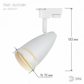 Светильник на штанге Эра  TR49 - GU10 WH в Когалыме - kogalym.ok-mebel.com | фото 4
