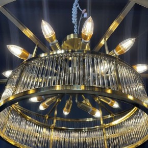 Светильник на штанге Imperiumloft RH Marais Round Chandelier 40,2668 в Когалыме - kogalym.ok-mebel.com | фото 5