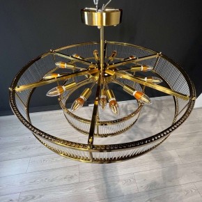 Светильник на штанге Imperiumloft RH Marais Round Chandelier 40,2668 в Когалыме - kogalym.ok-mebel.com | фото 8