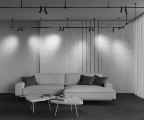 Светильник на штанге Maytoni Focus Led TR144-1-5W4K-W-B в Когалыме - kogalym.ok-mebel.com | фото 5