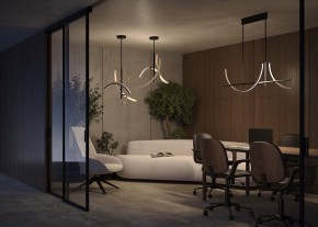 Светильник на штанге Maytoni Wabi MOD428PL-L20BK в Когалыме - kogalym.ok-mebel.com | фото 5