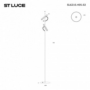 Торшер ST-Luce LILT SL6210.405.02 в Когалыме - kogalym.ok-mebel.com | фото 2