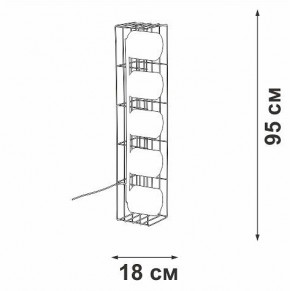 Торшер Vitaluce V3019 V3019-1/5P в Когалыме - kogalym.ok-mebel.com | фото 4