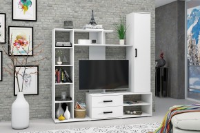 Центральная секция Торонто (Белый текстурный) в Когалыме - kogalym.ok-mebel.com | фото
