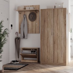 Тумба ОРИОН с одной полкой для обуви, цвет Дуб Сонома в Когалыме - kogalym.ok-mebel.com | фото 4