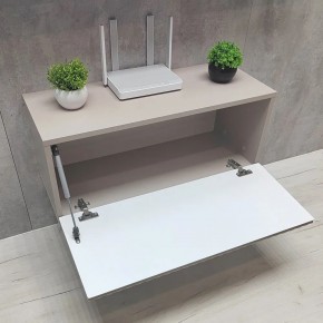 Тумба подвесная под ТВ LINES MTV1-MA 750 Бежевый (Леда-М 10.1.5) в Когалыме - kogalym.ok-mebel.com | фото 3