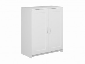 Тумба СИРИУС двухдверная, цвет белый в Когалыме - kogalym.ok-mebel.com | фото