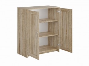 Тумба СИРИУС двухдверная, цвет Дуб Сонома в Когалыме - kogalym.ok-mebel.com | фото 2