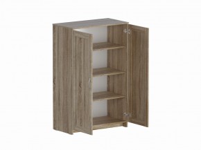 Тумба СИРИУС двухдверная высокая, цвет Дуб Сонома в Когалыме - kogalym.ok-mebel.com | фото 3