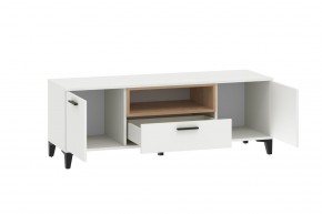 Тумба ТВА НМ 013.43 "Bergen" (Белый/Дуб бунратти) в Когалыме - kogalym.ok-mebel.com | фото 2