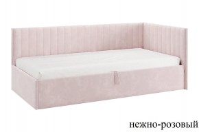 ТВИКС Кровать (тахта) с ПМ 900 (нежно-розовый) в Когалыме - kogalym.ok-mebel.com | фото