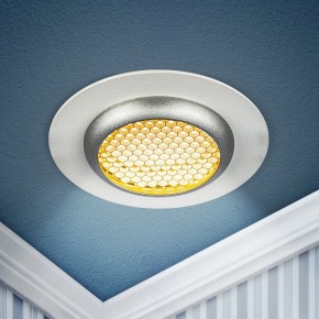 Встраиваемый светильник Эра  KL109 WH/SL в Когалыме - kogalym.ok-mebel.com | фото 8