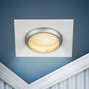 Встраиваемый светильник Эра  KL110 WH/SL в Когалыме - kogalym.ok-mebel.com | фото 5