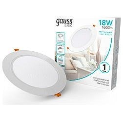 Встраиваемый светильник Gauss  9030420218 в Когалыме - kogalym.ok-mebel.com | фото