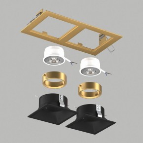 Встраиваемый светильник Lightstar Domino D5230707GMOD в Когалыме - kogalym.ok-mebel.com | фото 2