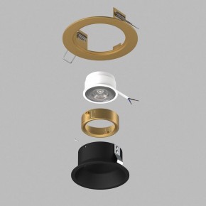 Встраиваемый светильник Lightstar Domino D61307GMOD в Когалыме - kogalym.ok-mebel.com | фото 3