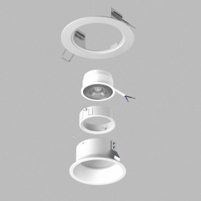Встраиваемый светильник Lightstar Domino D61607BMOD в Когалыме - kogalym.ok-mebel.com | фото 3