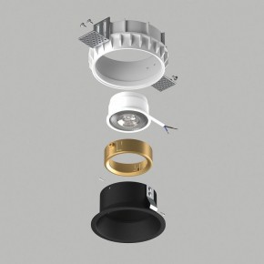 Встраиваемый светильник Lightstar Domino G214607GMOD в Когалыме - kogalym.ok-mebel.com | фото