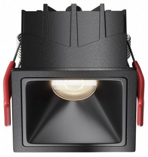 Встраиваемый светильник Maytoni Alfa LED DL043-01-10W4K-SQ-B-1 в Когалыме - kogalym.ok-mebel.com | фото