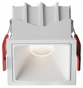 Встраиваемый светильник Maytoni Alfa LED DL043-01-10W4K-SQ-W-1 в Когалыме - kogalym.ok-mebel.com | фото