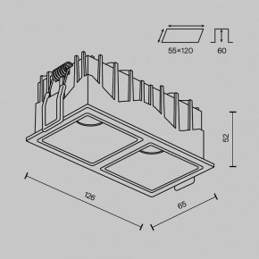 Встраиваемый светильник Maytoni Alfa LED DL043-02-10W4K-SQ-B-1 в Когалыме - kogalym.ok-mebel.com | фото 11