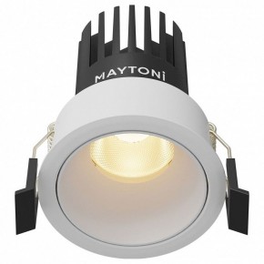 Встраиваемый светильник Maytoni Dip DL115-10W-2.7K-W в Когалыме - kogalym.ok-mebel.com | фото 2