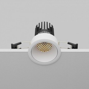Встраиваемый светильник Maytoni Dip DL115-10W-2.7K-W в Когалыме - kogalym.ok-mebel.com | фото 7