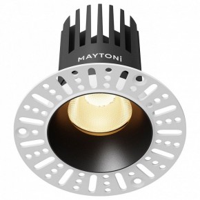 Встраиваемый светильник Maytoni Dip DL121-15W-2.7K-TRS-B в Когалыме - kogalym.ok-mebel.com | фото
