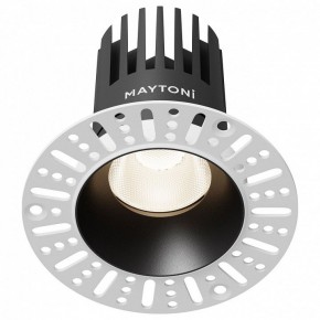 Встраиваемый светильник Maytoni Dip DL121-15W-4K-TRS-B в Когалыме - kogalym.ok-mebel.com | фото