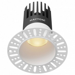 Встраиваемый светильник Maytoni Dip DL122-15W-2.7K-TRS-W в Когалыме - kogalym.ok-mebel.com | фото