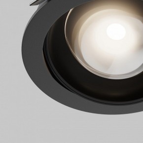 Встраиваемый светильник Maytoni Lens DL105-12W4K-B в Когалыме - kogalym.ok-mebel.com | фото 8