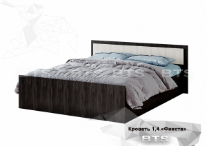 "Фиеста" кровать 1,4м LIGHT в Когалыме - kogalym.ok-mebel.com | фото 2