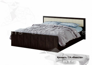 "Фиеста" кровать 1,4м LIGHT в Когалыме - kogalym.ok-mebel.com | фото 1