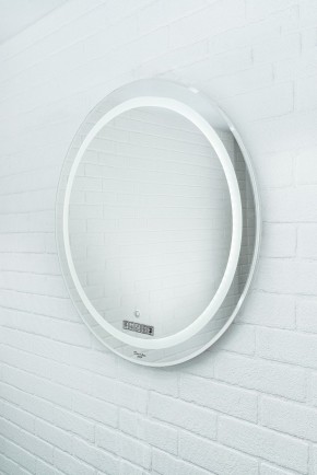 Зеркало Gia 75 white с подсветкой Sansa (SGa1044Z) в Когалыме - kogalym.ok-mebel.com | фото 2