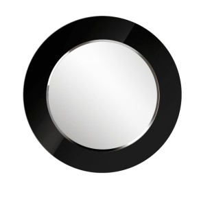 Зеркало круглое черный (РМ/02) в Когалыме - kogalym.ok-mebel.com | фото 1