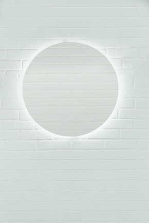 Зеркало Moon 72 white с подсветкой Sansa (SMo1046Z) в Когалыме - kogalym.ok-mebel.com | фото 3